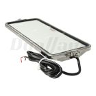 Alliance 7x16 inch OEM West Coast Mirror, Heated, Lighted, Stainless Steel | N74B 20331
