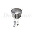 Alliance 5 in. Aluminized Steel Pre-Formed Clamp with Gasket | N35 50PLAG