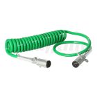 Alliance Coiled Coated ABS cable with Metal Plugs, 15 Feet with 48 in. Lead | N54A SFA155CE 40