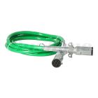 Alliance Straight Coated ABS cable with Metal Plugs, 12 Feet | N54A SFA12SE