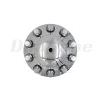 American Chrome Chicago Company Chrome Front Axle Cover Kit | 15200