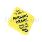 Bendix Button For Push/Pull Valves, Pin-Type, 3/8" Shaft, 1-3/4" Square, Parking Brake | 248433N
