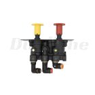 Bendix MV-3 Dash Valve, 3/8" 90° PTC Elbows | K035187