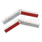 Betts Reflective Tape Strip Kit Angled | RT35