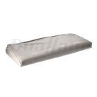 Bostrom Seat Back Cover/Pad Kit, Gray, Vinyl | 6224364D60