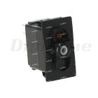 Carling Electric Double Pole Double Throw 3 Position Switch | VLD11NOB 00000 0