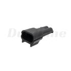 Delphi Metri-Pack 280 Black 2-Way Sealed Male Connector | 23-13142-226