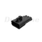 Delphi Metri-Pack 280 Black 3-Way Sealed Male Connector | 23-13142-310