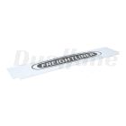 Fleetline White Quarter Fender Mud Flap | 1590 2WPF