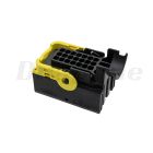 Freightliner 21 Cavity Plug, Multiple Contact Point, Black, Seal | 23-13149-029