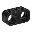 Freightliner Battery Cable Clamp, Dual, 4/0, 4/0 | 23-14775-001