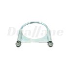 Freightliner Clamp - Exhaust Saddle, 4In, Plain | A04-09520-000