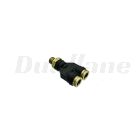Freightliner Connector - Y, (2) 3/8 PTC X M12 O-ring | 23-14561-001