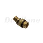 Freightliner Elbow - 45, Brass, MTRC STOR, 1/2-14 | 23-13633-278