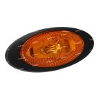 Freightliner Fender Mounted Turn/Marker Lamp, Black, Left Hand | A06-71928-004