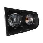 Freightliner Headlamp Assembly, Black, Left-Hand  | A06-88613-008