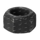 Freightliner Hexagonal Locking Nut, Zinc, Aluminum, Black, M18 x 1.5 | 23-14072-118