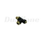 Freightliner Tee Run, M12 O-ring X 3/8 + 1/4, push-to-connect | 23-14562-003
