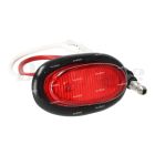 Grote Clearance/Marker Lamp, LED, Red, With Grommet | 47962