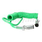 Phillips 15' ABS Permacoil Coiled Power Cable Assembly with 48" leads and Zinc Plugs | 30 4921