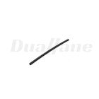 Phillips Ind. Heat Shrinkable Tubing, 20 - 16 GA, Black, 6 IN | 6 300
