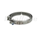 Teconnex Exhaust System V-Band Clamp, 5in \ Heavy-Duty Engine Platform Spherical | T130158342AC2