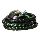 Torque Air Line/ABS Cable - 15 ft., 3-in-1 Wrap, 7 Way, Air Hoses with Gladhand Handle Grip | TR813215