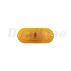 Truck-Lite 60 Series LED Oval Side Turn Signal Flange Mount Light - Yellow | 60420Y