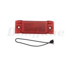 Truck-Lite Super 21 Rectangular Marker Light - Red | 21002R