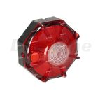 TRUX 3″ Dual Color Red/White Portable/Magnetic/Hangable Hazard LED Flashing Mini Pucks – 9 Diodes | TLED OC1R
