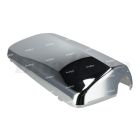 Volvo Mirror Back Cover with CB Hole, Chrome, Right Hand | 23836104