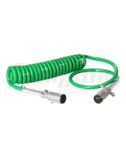 Alliance Coiled Coated ABS cable with Metal Plugs, 15 Feet with 48 in. Lead | N54A SFA155CE 40