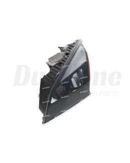 Automann Freightliner P4 Black LED Headlamp, Left Hand | 564.46001LM
