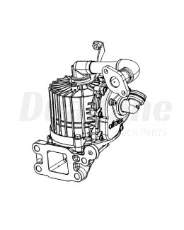 Detroit Diesel Oil Seperator Breather Pipe Kit | A4720101962