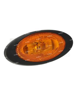 Freightliner Fender Mounted Turn/Marker Lamp, Black, Right Hand | A06-71928-005