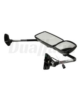 Freightliner Rearview Outer Mirror Assembly, Black, Heated, Right Hand | A22-74244-002