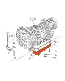 Isuzu NPR 2011-2015 Transmission Oil Pan Assembly | 8984827960