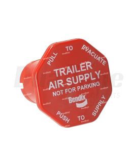 Volvo Red Dash Valve Knob | 1118490