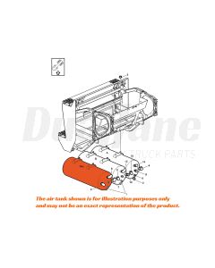 Volvo 28.8 Inch Wet Air Tank | 20946637