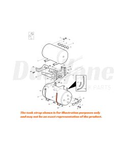 Volvo Air Tank Mounting Strap | 21110979