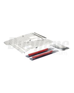 Alliance Hood Intake Screen with Red Marker/Turn Light, Western Star 49X | WSS564