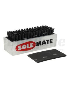 American Chrome Chicago Boot Brush, Black, Sole Mate, BP,7.5L2H | 23800