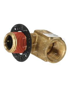 Bendix SC-3 Single Check Valve, 90 Degree, 1/2" NPT Ports, Female Inlet, Male Outlet | K112234