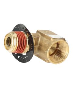 Bendix SC-3 Single Check Valve, 90 Degree, 1/2" NPT Ports, Female Inlet, Male Outlet | K254156