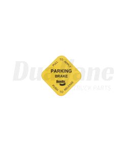 Bendix Yellow MV-3 Dash Valve Button | 298818N