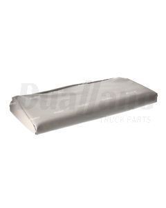 Bostrom Seat Back Cover/Pad Kit, Gray, Vinyl | 6224364D60