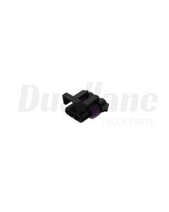Delphi Metri-Pack 150 3-Way Black Sealed Female Connector | 12110293 B