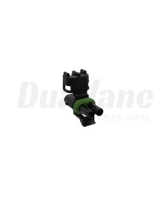 Delphi Weather Pack 2-Way Black Sealed Female Connector | 12015792