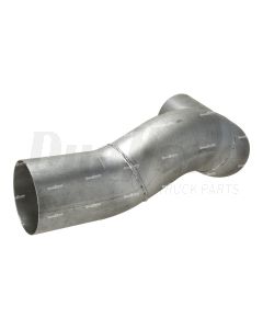Freightliner 5 Inch Exhaust Pipe, Aluminized Steel, Wabco | 04-17840-000