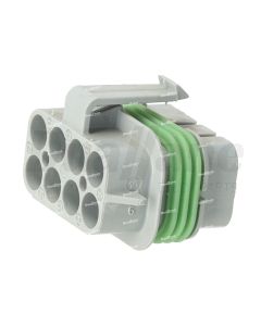 Freightliner 8 Cavity Plug, Metri PACK280S, BUS 32006B22, Gray | 23-13142-806